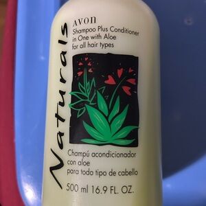 Avon Naturals Shampoo Plus Conditioner with Aloe For All Hair Types